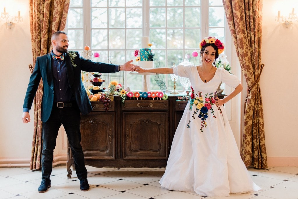 wedding cake mariage frida kahlo