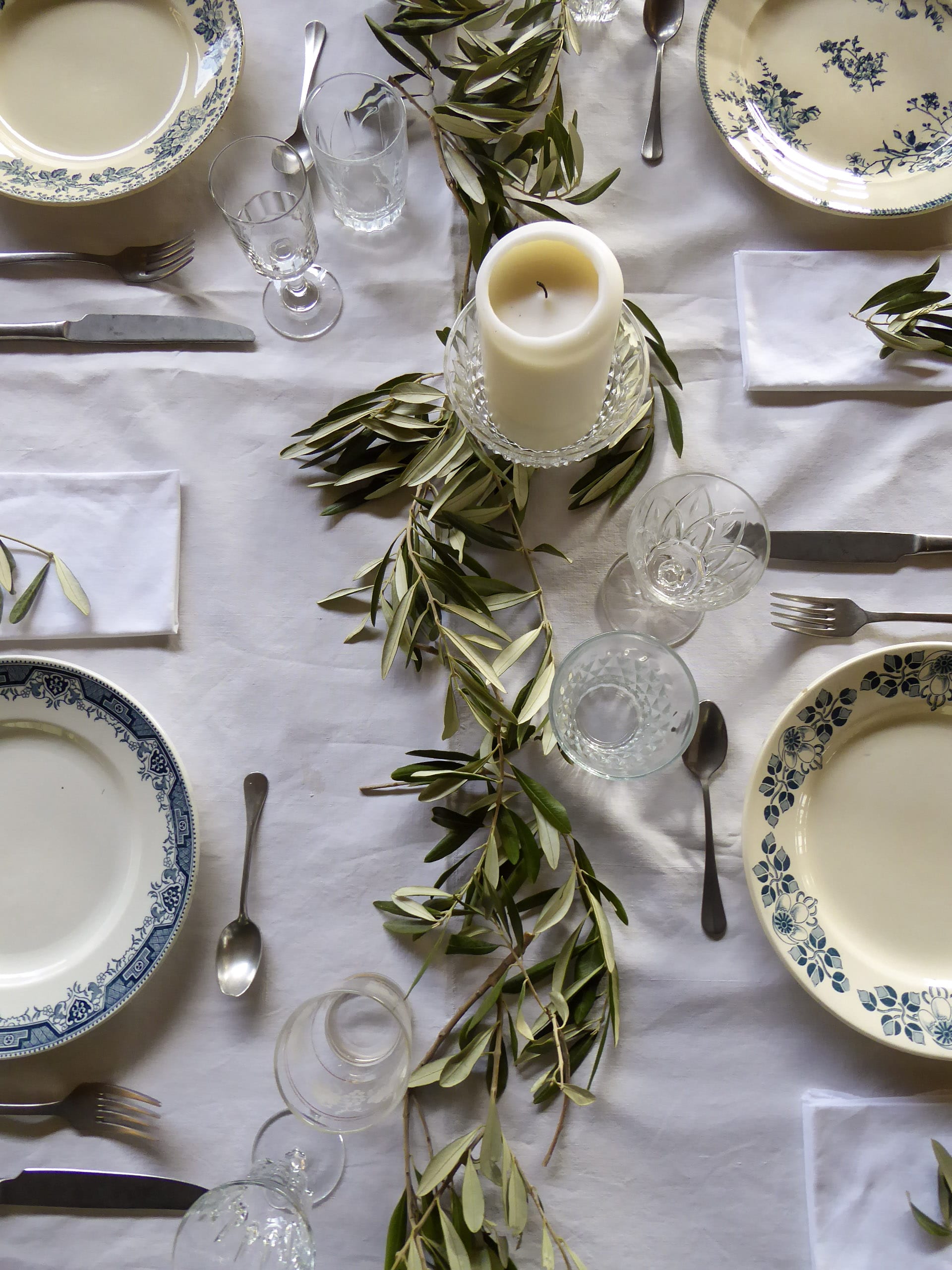 decoration de table de mariage champêtre facile a reproduire